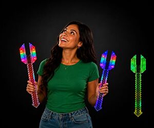 LED Pixel Strike Trident Wand