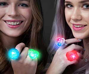 Light-up Diamond Rings
