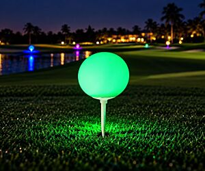 LED Tee Box Spike Ball Marker