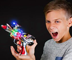 Flashing Space Gun