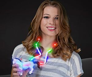 Light up Horse Lanyard Necklace