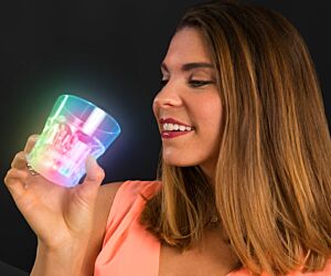 Flashing Whisky / Rocks Glass