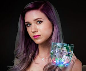 LED Skull Cup