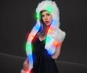 Light up Panda Hat
