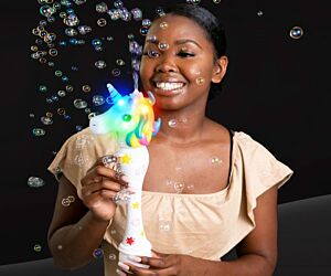 Light up Unicorn Bubble Wand