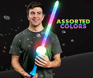 LED Flashing Bubble Sword