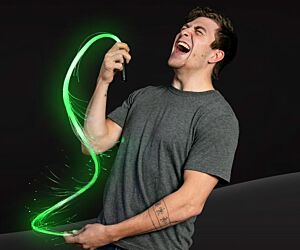 LED Fiber Optic Whip
