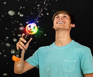 LED Pumpkin Bubble Wand