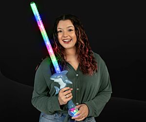 Light up shark sword