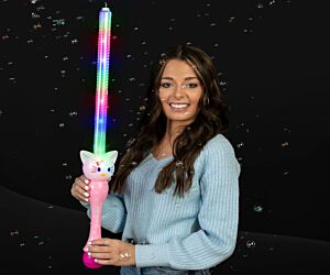 Light up Kitty Bubble Sword