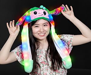 Light up Coco Mellon Plush Moving Ear Hat