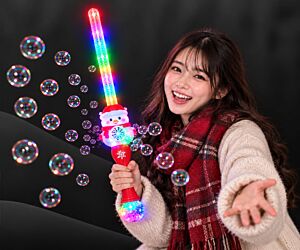 Flashing Snowman Bubble Sword