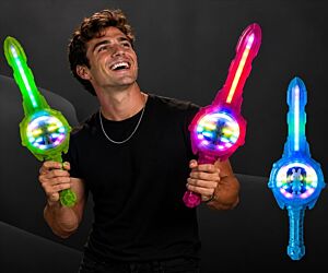 LED Cosmic Character Spinning Sword