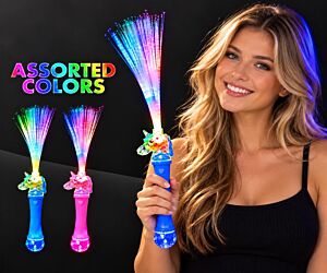 Light up Unicorn Fiber Optic Wand