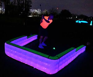 LED Inflatable Tee Box