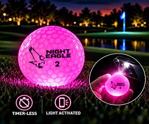 Night Eagle LED Golf Ball - Pink