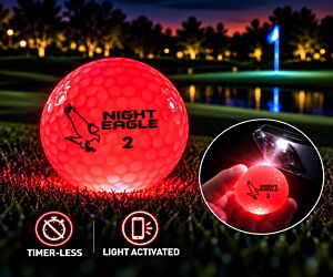 Night Eagle LED Golf Ball - Red