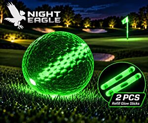 Glow Golf Balls - Green