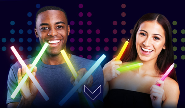 Glow Mind Glow Sticks - Pack of 100 for sale online